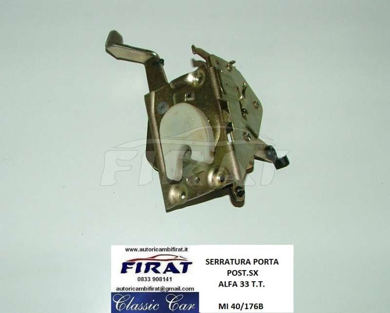 SERRATURA PORTA ALFA 33 POST.SX